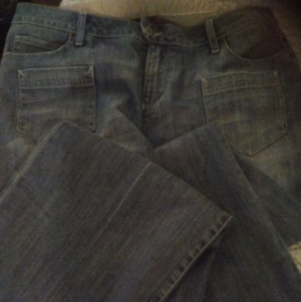 NWT WRAP Denim Wide Leg Jeans Size  US 12 / UK 16